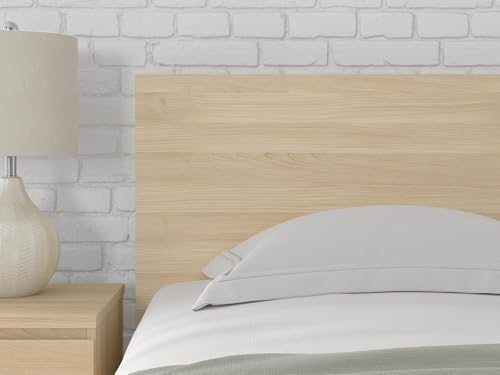 Signature Design by Ashley Onita Contemporary Panel Headboard with Natural Fini…