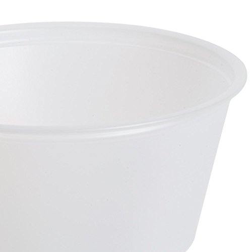 A World of Deals Plastic Souffle Portion Cups, 2 oz, Translucent, 250 per Bag