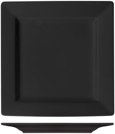 ITI EL-40-BL Harvest Square Plate 12-Inch 6-Piece Blackberry