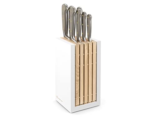 WUESTHOF Classic Velvet Oyster 8 Piece Knife Block Set
