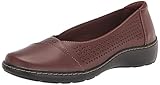 Clarks Women's Cora Iris Ballet Flat, Dark Tan