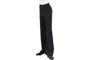 Libaobaoyo Boys Ballroom Dance Pants Slim Fit Professional Latin Modern Jazz Performance Dancewear for Kids