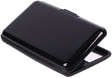 Latest Aluminum RFID Blocking Credit Card Protector for Men &amp; Women，Credit Card Holder.Protection for Your Bank and ID cards Against RFID Scanners，Black
