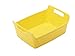 ECR4Kids ELR-20516-AS Assorted Small Bendi-Bins with Handles, Stackable Plastic Storage Bins for Toys and More, Assorted Colors (6-Pack)