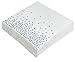 50 Pack Silver Foil Polka Dots Paper Napkins, 6.5 Inch White and Silver Confetti Style Cocktail Napkins for Wedding, Anniversaries, Birthdays, Parties (3-Ply)