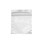 Beadaholique 100 Count Resealable Zipper Poly Bags, 2 by 2-Inch, 50mm by 50mm, Clear
