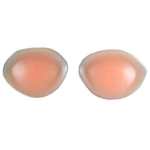 KingBra Womens Silicone Inserts and Enhancers  BOOST UP TO 2 cups sizes in an instant, Suitable for A, B and C cups,Nude4,One Size