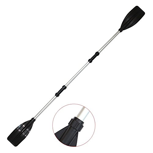 kayak Paddle 210cm Aluminum Double-Ended Detachable Afloat Oars Paddles Boat Kayak Raft Canoe - Thumbnail 3