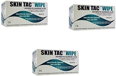 Torbot Group Inc Skin Tac"H" Adhesive Barrier Prep Wipe, Liquid Form, Latex-Free, Hypo-allergenic, 50 Count (3 Pack)