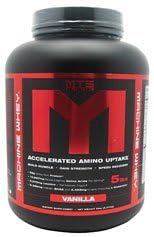 MTS Nutrition Machine Whey Vanilla 5 lbs (2270g) by MTS Nutrition