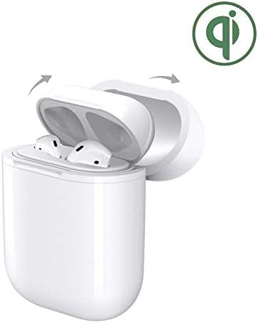 Osunlin Wireless Charging Receiver Case for AirPods,Airpod Case Compatible with Any Qi Wireless Charger
