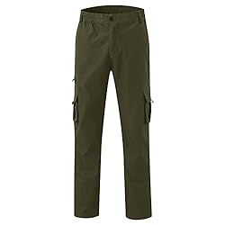 Men's Tactical Cargo Joggers Pant Sport Work
