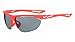 Nike EV0916-600 Tailwind Swift Frame Grey with Silver Flash Lens Sunglasses, Matte Bright Crimson/White