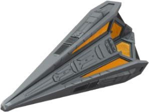 Star Trek Attack Wing - Tholia One Expansion Pack - Model by WizKids