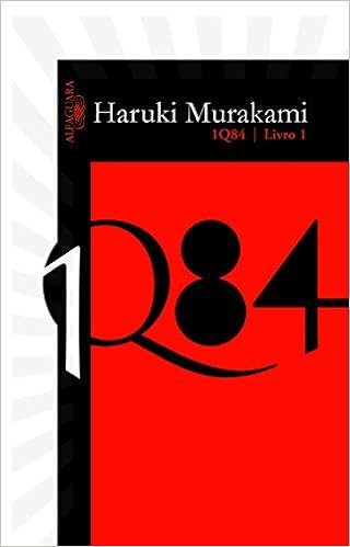 capa 1q84 de Murakami Haruki