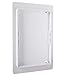 HearCare Sgoot Reinforced Access Panel for Drywall Plastic Hinged Access Doors Attic Plumbing Ceiling Home Depot 4 x 6 Inch