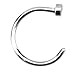 Forbidden Body Jewelry Nose Rings Hoop, Hoop Nose Ring, Nose Ring Hoop, Surgical Steel Comfort Fit Nose Ring Hoop/Silver Tone 20G (8mm)