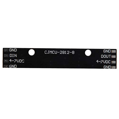 Professional WS2812 5050 RGB LED Panel 8-Bit LED Development Board Built-in Full Color-Driven Development Board