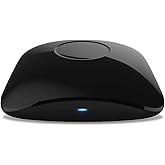 BroadLink RM4 pro IR/RF Universal Remote, 2.4 GHz Wi-Fi Only, Code Learning WiFi Remote Control for Smart Home and Entertainment Devices TV, STB, A/C, Curtain Motor, Compatible with Alexa