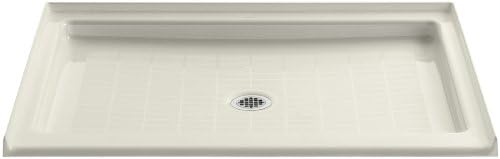 K-9026-96 Purist Shower Receptor, Biscuit