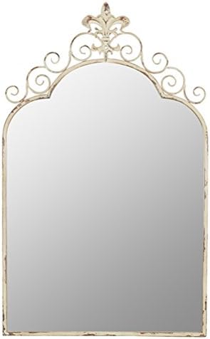 Aspire Home Accents 5682 Camilla Decorative Wall Mirror - White