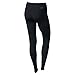 Nike Women's Pro Cool Tights, Black/Black/White, Medium