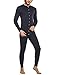 Hotouch Men’s Long Thermal Union Suit Button Down Pajamas S-XXLthumb 2
