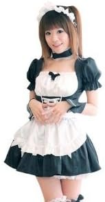 Amazon かわいいコスプレセット ミニスカートメイド服 黒い蝶ネクタイリボンに白いエプロン 黒 コスプレ 仮装 通販 Amazon かわいいコスプレセット ミニスカートメイド服 黒い蝶ネクタイリボンに白いエプロン 黒 コスプレ 仮装 通販