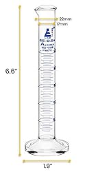 EISCO Graduated Cylinder, 25ml - Class A Tolerance