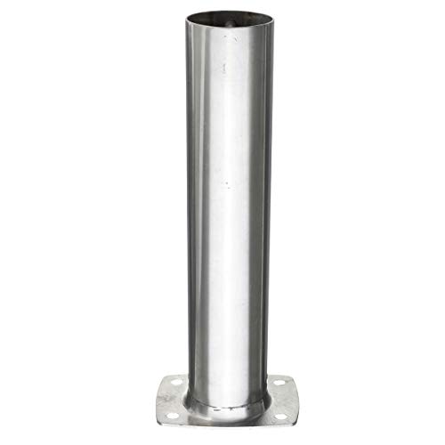 Tanchen 316 Stainless Steel Fishing Rod Holder Flush Mount Polished 90 Degree Narrow Top