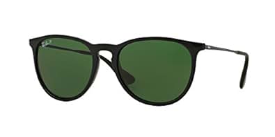 RB Erika Sunglasses (54 mm, Black Frame Polarized G-15