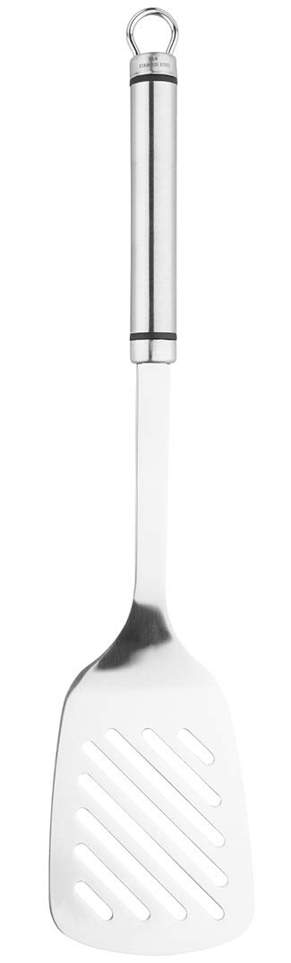 Tala Stainless Steel Slotted Turner, Essential Kitchen Spatula for use when Frying, Cooking or Lifting foods such as Meats, Fish, Eggs, Vegetables