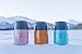ENERGIFY Vacuum Insulated Food Jar. Large 17oz Bowl incl. Folding Spoon, Cup. Wide Mouth Keep Hot & Cold Drinks Soup Lunch Container for Adults. BPA-Free Stainless Steel, Leak Proof Orange