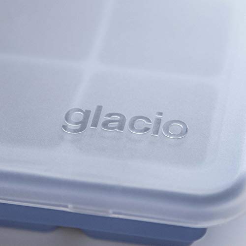 6 glacio+Cube+Trays+Silicone+Lids