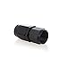 AN10 Straight Fitting Adaptor Car Performance Swivel Hose End Adapter Black