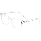 VANANA Blue Light Blocking Glasses for Men and Women, Retro Square Gaming Eyewear for PC, Laptop & Reading