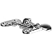 Amarine Made 316 Stainless Steel Hold Down Clamp-Locking Cam Latch -Boat, Caravan (1)