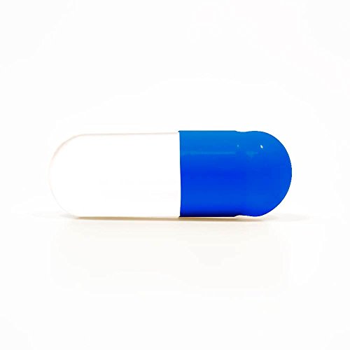 Capsuline Colored Gelatin Empty Capsules Size 3 Blue/Clear 1000 Count Capsuline Colored Gelatin Empty Capsules Size 3 Blue/Clear 1000 Count