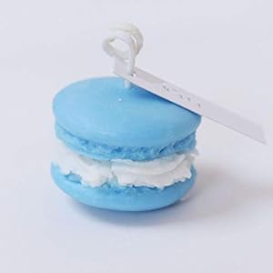 WWWL Creatieve kaars Creatieve handgemaakte wax kleine gift macarons geurkaarsen schattige verjaardag met hand gift…
