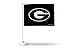 Rico Industries NCAA Georgia Bulldogs Black Double Sided Car Flag - 16