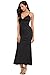 Finejo Women's Sexy Strappy Backless Deep V neck Long Maxi Dress