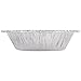 Pack of 50 Disposable Silver Aluminum Mini Tart Pan – Approved – Durable and Moisture Resistant Pie Pin Tray - Full Curl Rim Design - 5