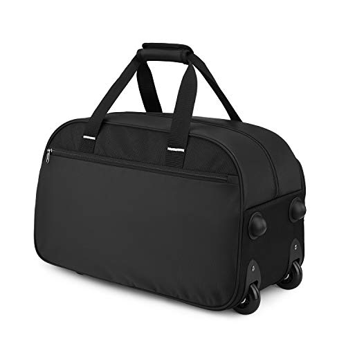 Gonex Rolling Duffle Bag with Wheels, 40L Water Repellent Wheeled