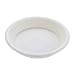 T4U 3.5 inch Plastic Garden Flower Planter Pot Saucer Trays Round for Holding Water Drips and Soil (Grey, Set of 10), Pallet Base Container for Holding Cactus Herb Indoor Outdoor Gardening