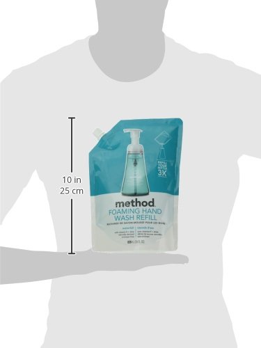 image for Method Foaming Hand Soap, Refill, Waterfall, 28 Fl. Oz (Pack of 1)