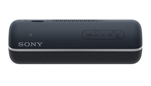 Sony SRS-XB22 Extra Bass Portable Bluetooth Speaker, Black (SRSXB22/B)