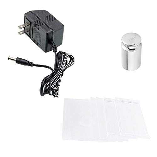 300 x 0.001g 1mg High Precision Laboratory Analytical Digital Balance Scale Digital Electronic Scientific Lab Instrument Precision Weighing, Accuracy Weighs Grams or Ounce with 200g Calibration Weight