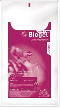 Biogel Sensor Glove PF Ltx Srg Size 6 50Pr/Bx Molnlycke Healthcare (Regent) (30660)