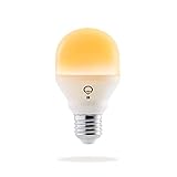 LIFX A19 Mini Day and Dusk White Wi-Fi Smart LED Light Bulb, Dimmable, No Hub Required, App and Voice Control, Works with Amazon Alexa, Apple HomeKit, Google Assistant and Microsoft Cortana