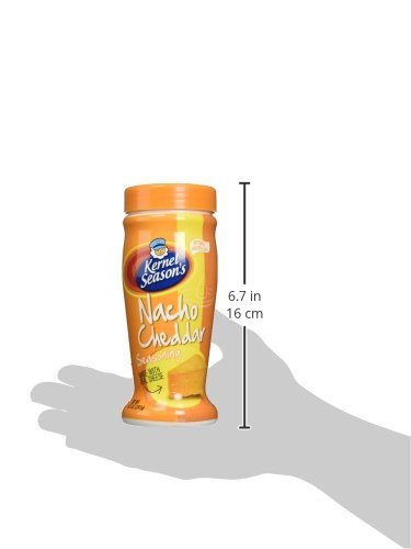 KERNEL SEASON’S NACHO CHEDDAR SEASONING, 8.5 OUNCE SHAKERS (2 PACK)